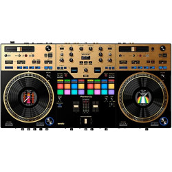 Pioneer DDJ-REV7-N Scratch-style 2-channel professional DJ controller for multiple DJ applications (Gold)