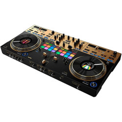 Pioneer DDJ-REV7-N Scratch-style 2-channel professional DJ controller for multiple DJ applications (Gold)