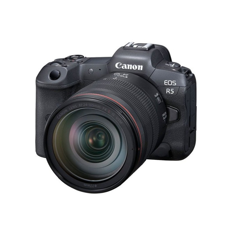 Canon EOS R5 Mirrorless Camera with RF 24-105mm f/4L IS USM Lens