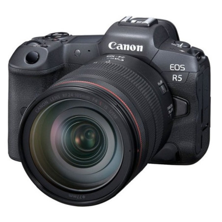 Canon EOS R5 Mirrorless Camera with RF 24-105mm f/4L IS USM Lens