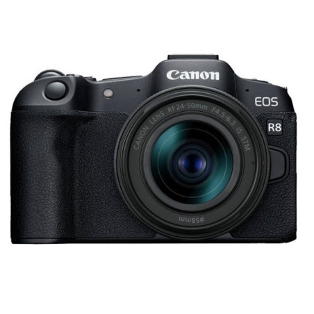 Canon EOS R8 4K Video Mirrorless Camera with RF 24-50mm f/4.5-6.3 IS STM Lens