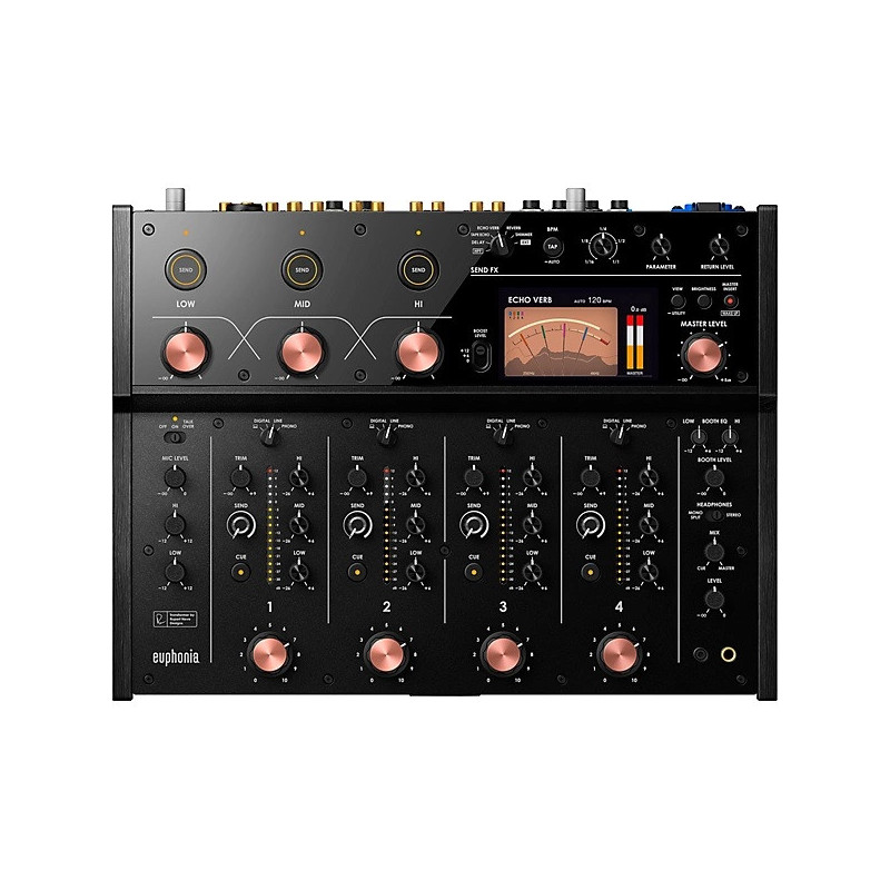 AlphaTheta EUPHONIA Professional 4-Channel Rotary Mixer