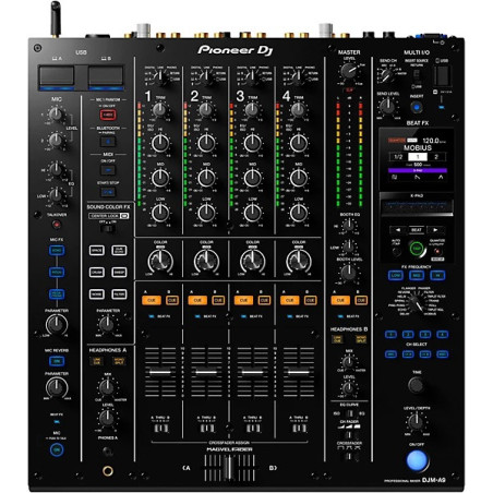 Pioneer DJM-A9 4-channel professional DJ mixer (black)