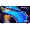 Sony BRAVIA 8 55-inch OLED 4K HDR Google TV (2024) Model: K-55XR80