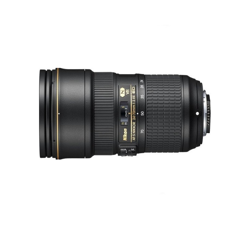 Nikon AF-S NIKKOR 24-70mm f/2.8E ED VR Wide-Angle Zoom Lens