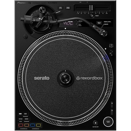 Pioneer PLX-CRSS12 Professional direct drive turntable with DVS control (black)