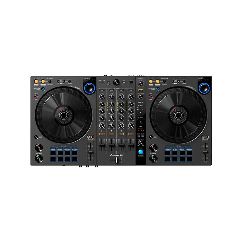 Pioneer DDJ-FLX6-GT 4-channel DJ controller for multiple DJ applications (Graphite)