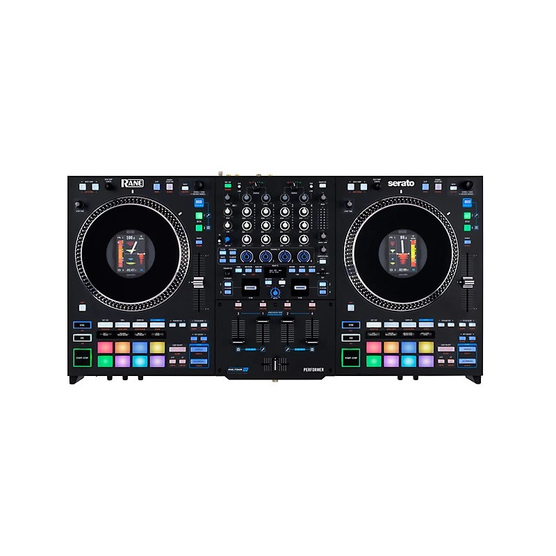 RANE PERFORMER Advanced 4-Channel Motorized DJ Controller Black